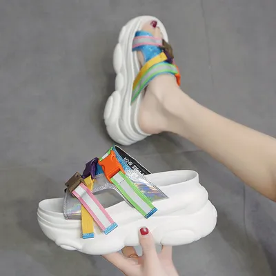 Women's Shoes Wedge Platform Shoes Fashion Old Sandals