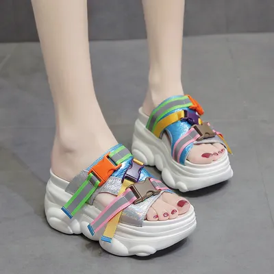 Women's Shoes Wedge Platform Shoes Fashion Old Sandals