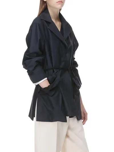 Han Luojia Plus Size Women's Fat Mm Windbreaker Design Is Loose And Thin, Fashionable And Western Style New Spring