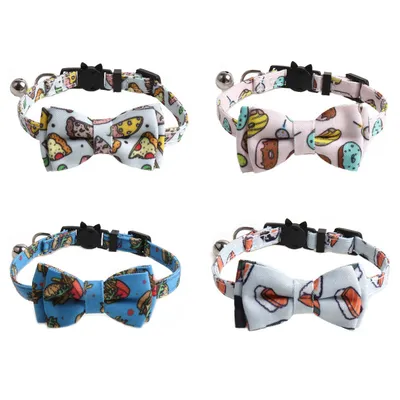 dog collar bow tie