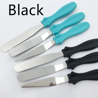 Three-Piece Cake Stainless Steel Spatula