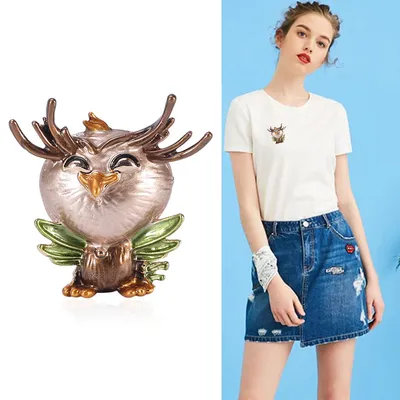 Funny Japanese And Korean Animal Corsage