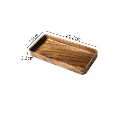Rectangular Feep Plate Commercial Restaurant Tableware Western Food Dinner Plate