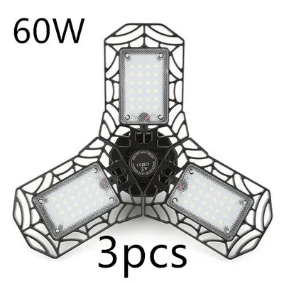 مصباح LED قابل للطي لمرآب السيارات