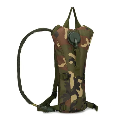 Outdoor Camouflage Drinking Water Bag Sports Mountaineering Travel Water Bag