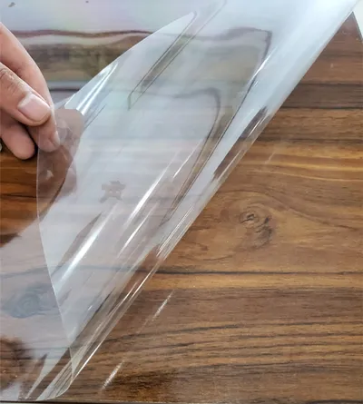 Furniture Film High Temperature Resistant High-Grade Anti-Scalding Solid Wood Dining Tabletop Coffee Table Marble Sticker Tabletop Transparent Protective Film