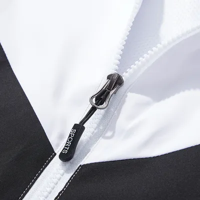 Colorblock Tooling Jacket Men's Casual Loose Jacket