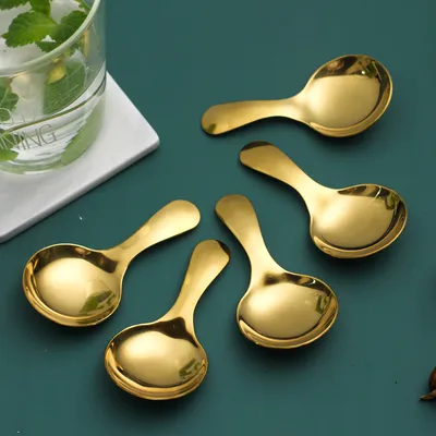 Creative Ice Cream Spoon With Stainless Steel Tableware
