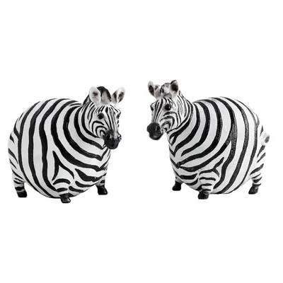 Creative Resin Crafts Nordic Minimalist Animal Zebra Horse Living Room Soft Decoration Desktop Decoration