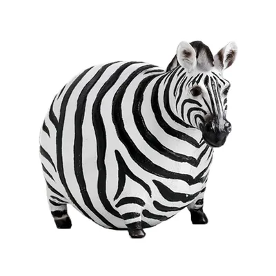 Creative Resin Crafts Nordic Minimalist Animal Zebra Horse Living Room Soft Decoration Desktop Decoration