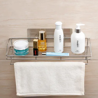 Towel And Bathroom Supplies Storage Rack