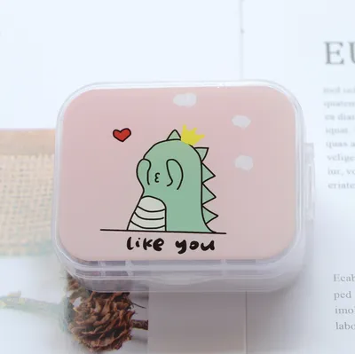Contact Lens Box Partner Care Box Cosmetic Contact Box