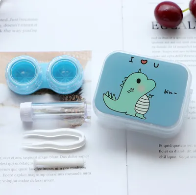 Contact Lens Box Partner Care Box Cosmetic Contact Box