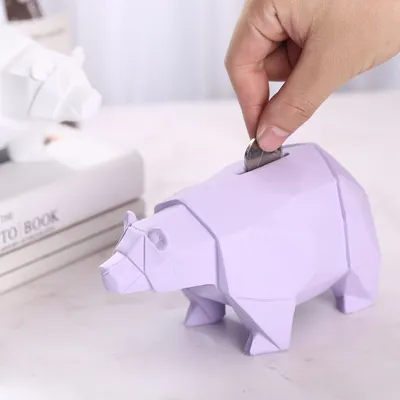 Creative Products Home Furnishing Accessories Resin Crafts Decoration Piggy Bank Animal Creative Gift Decoration