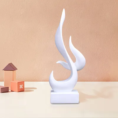 European Style Simple Modern Creative Flame Bird Craft Decoration