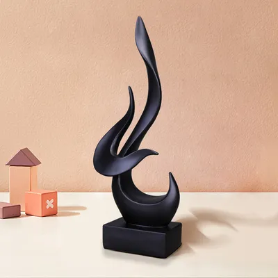 European Style Simple Modern Creative Flame Bird Craft Decoration