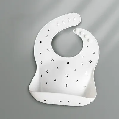 Baby Eating Bibs, Baby Waterproof Silicone Bibs, Feeding Rice Pockets