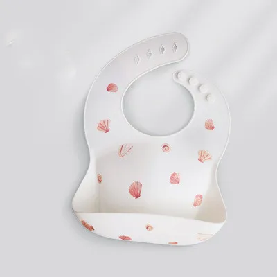 Baby Eating Bibs, Baby Waterproof Silicone Bibs, Feeding Rice Pockets