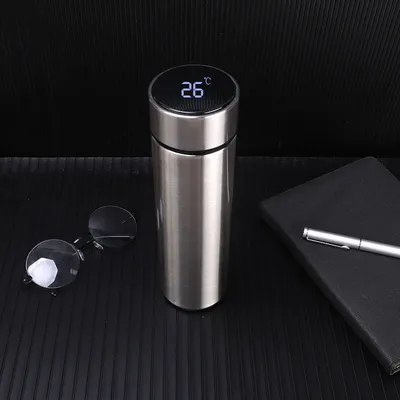 Stainless Steel Intelligent Digital Display Cup Touch Temperature Measurement