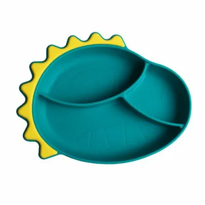 Baby Grid Plate Training Fork and Spoon Set