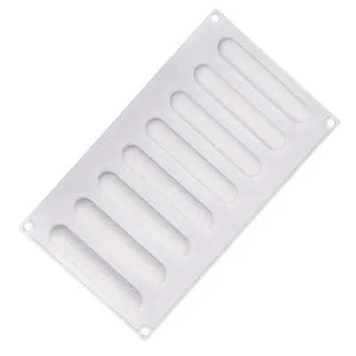 New Oval Tower Ring 8 Strip Silicone Cake Mold