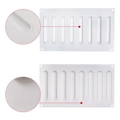 New Oval Tower Ring 8 Strip Silicone Cake Mold