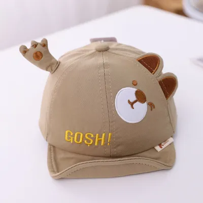 Spring Baby Hat Lovely Cartoon Kids Girl Boy Basket Cap Summer Infant Sunhat