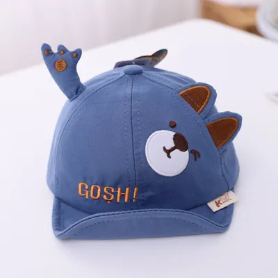 Spring Baby Hat Lovely Cartoon Kids Girl Boy Basket Cap Summer Infant Sunhat