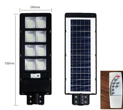 Waterproof solar integrated LED light