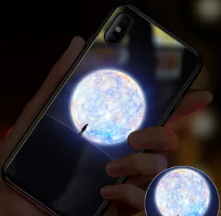 Compatible with Apple, Compatible with Apple , Call Flash Is Suitable For Apple 8Puls Mobile Phone Shell Xsmax New 12 Luminous Iphone11 Vibrato Se2 Tide