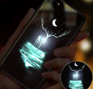 Compatible with Apple, Compatible with Apple , Call Flash Is Suitable For Apple 8Puls Mobile Phone Shell Xsmax New 12 Luminous Iphone11 Vibrato Se2 Tide