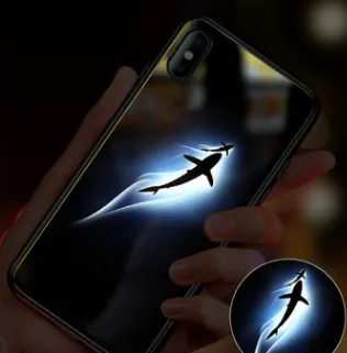 Compatible with Apple, Compatible with Apple , Call Flash Is Suitable For Apple 8Puls Mobile Phone Shell Xsmax New 12 Luminous Iphone11 Vibrato Se2 Tide
