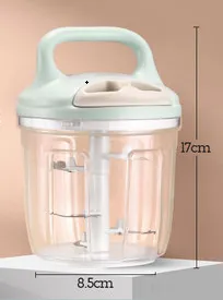 Mini Drawstring Manual Hand Pull Multifunctional Vegetable Cutter