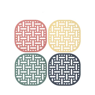 Non-Slip And Anti-Scald Heat Insulation Pad Can Hang Silicone