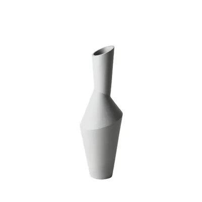Style Home Decoration Vase Abstract Crafts living Room Soft Decoration Geometric Ceramic Flower