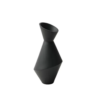 Style Home Decoration Vase Abstract Crafts living Room Soft Decoration Geometric Ceramic Flower