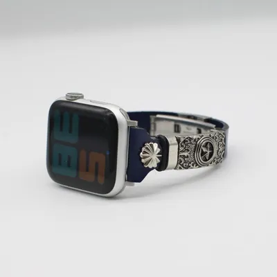 Watch Wrist Band Retro DIY Embossed Watch Band