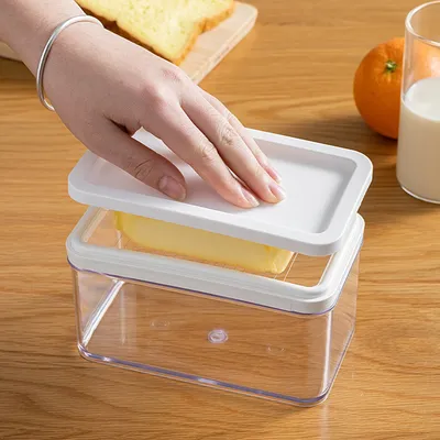 Baking Stainless Steel Butter Cutter Cheese Fresh Keeping Cheese Storage Box