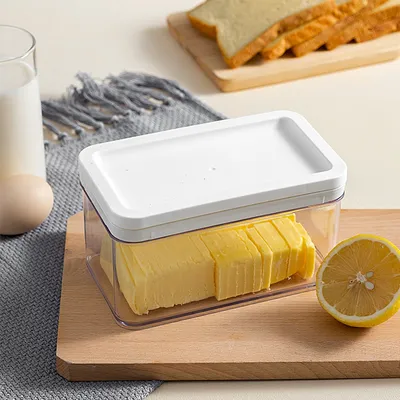 Baking Stainless Steel Butter Cutter Cheese Fresh Keeping Cheese Storage Box