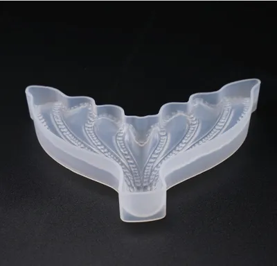 Crystal Epoxy Mould Three Dimensional Big Fish Tail Mould