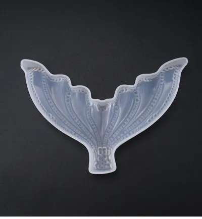 Crystal Epoxy Mould Three Dimensional Big Fish Tail Mould