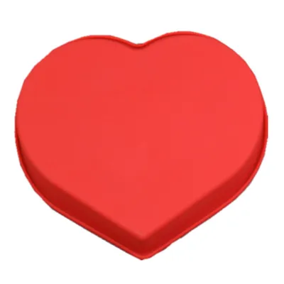 Single Love Silicone Baking Pan Mould Romantic Peach-shaped Mousse Cake Mould