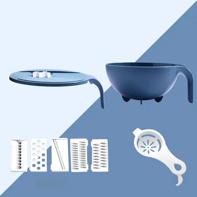 مستلزمات المطبخ: قطع الخضار المنزلي متعدد الاستخدامات، تقطيع الفجل المبشور