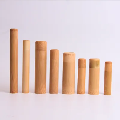 Natural bamboo Tea Canister