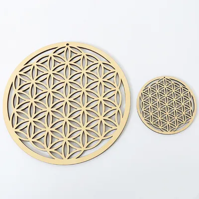 Wooden Crafts  Geometric Wall Art Patterns  Meditation Decorations