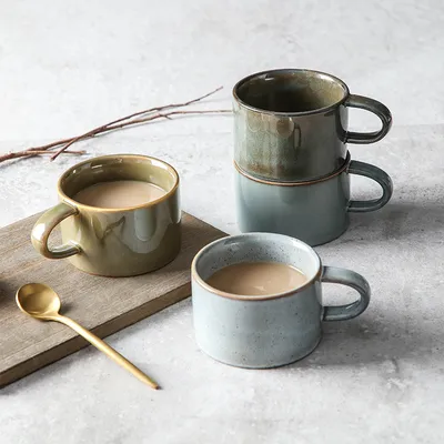 Japanese Retro Ceramic Cup Creative And Practical Water Cup