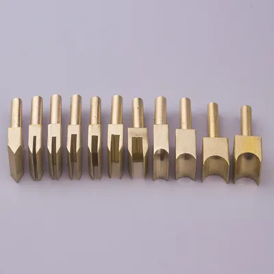 Leather Electric Brass Solder Soldering Iron Tip To Burn The Edge Leather Craft Press Edge Sealing Machine Line Pyrography Tool
