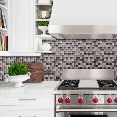 3D Bohemian Wind Wall Paste Kitchen Porch Retro Wall Paste Waterproof Moisture-Proof Antibacterial Self-Adhesive