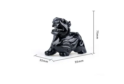 Obsidian Pixiu Array Decoration Six-Character Mantra Office And Home Decoration