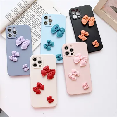 غطاء هاتف Girly Heart ستيريو بوكنوت
